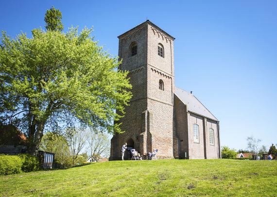 De Stompe Toren in de lente